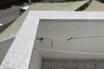 פוליש למעקה מרפסת, תמונות לפני ואחרי